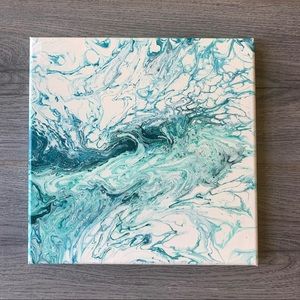 Ocean inspired one of a kind artwork